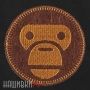 Нашивка Monkey, термо нашивка с мордой обезьяны