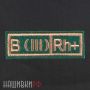 Нашивка группа крови B (III) Rh+