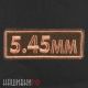 Нашивка с калибром 5.45 мм