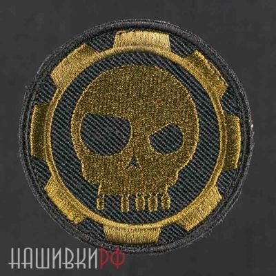 Нашивка Skull TAD
