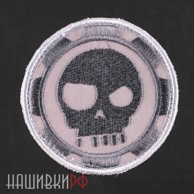 Нашивка череп TAD