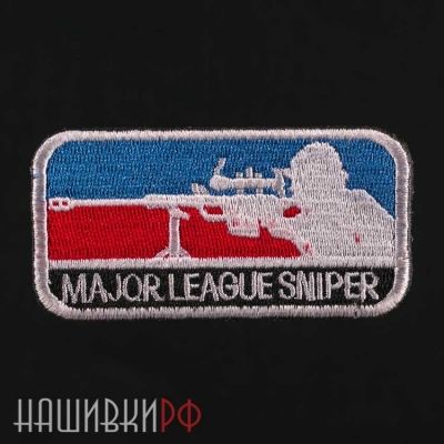 Нашивка снайпера на липучке