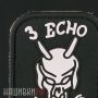 Нашивка 3 ECHO EMBRACE THB HATE