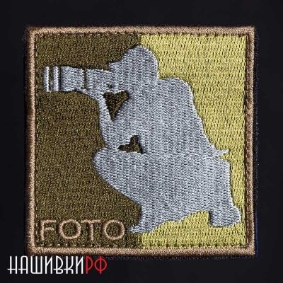 Нашивка для фотографа в стиле 5.11