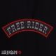 Нашивки no club / free rider