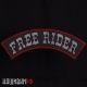 Нашивки на куртку free rider/no club для байкеров