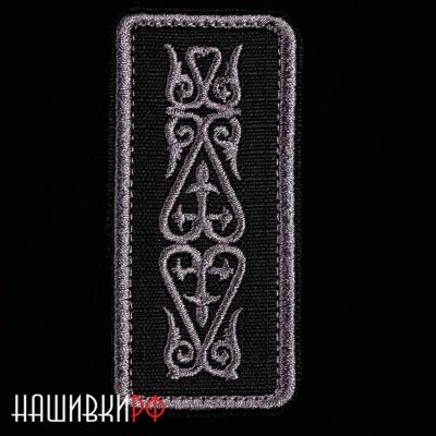 Нашивка цветочный орнамент
