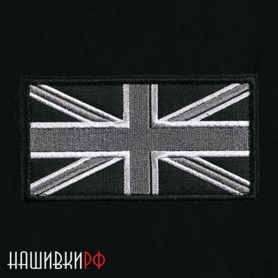 Нашивка флаг Англии в темных тонах