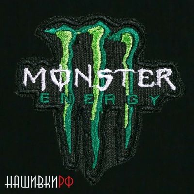 Нашивка термо. Monster Energy