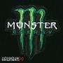 Нашивка термо. Monster Energy