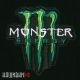 Нашивка термо. Monster Energy