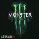 Нашивка термо. Monster Energy