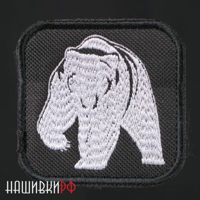 Нашивка русский медведь