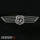 Термо нашивка Route 66 - дорога 66