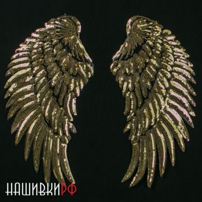Нашивка два ангельских крыла на спину