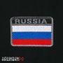 Нашивка с флагом РФ и Russia