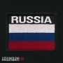 Военная нашивка с флагом Russia