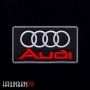 Нашивка на липучке с символом AUDI