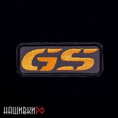 Оранжевая нашивка BMW GS