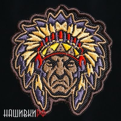 Нашивка вождь краснокожих