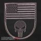 Нашивка Punisher на флаге США