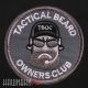 Нашивка tactical beard owners clud
