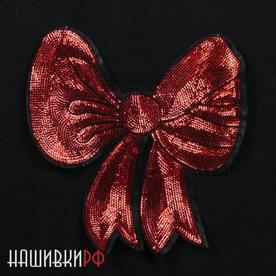 Нашивка роскошный бант