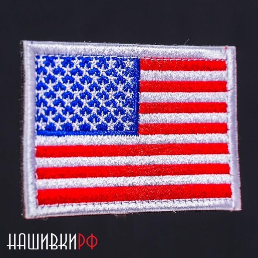 Kupit Nashivku Na Lipuchke S Amerikanskij Flagom Patch Flag Usa