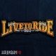 Оранжевая нашивка на спину live to ride