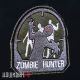 Zombie Hunter нашивка на липучке - охотник на зомби