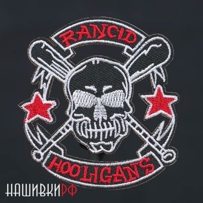 Термо нашивка RANCID HOOLIGANS
