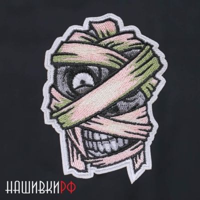 Нашивка череп мумии
