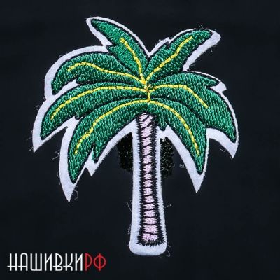Пальма - термо нашивка для одежды
