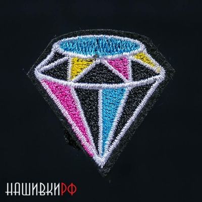Термо нашивка с алмазом