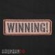 Нашивка WINNING