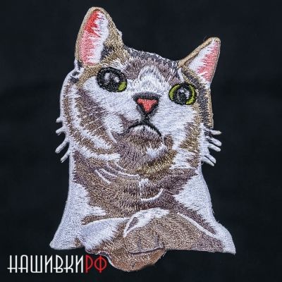 Термо нашивка с кошкой