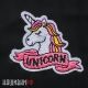 Маленькая нашивка UNICORN с головой единорога