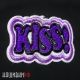 Нашивка KISS на термо основе