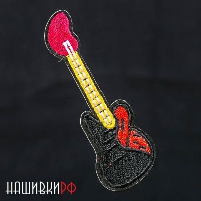 Нашивка с гитарой