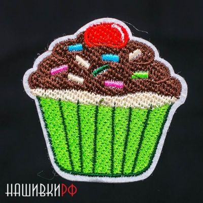 Нашивка с кексом