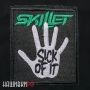 Нашивка рок группы SKILLET