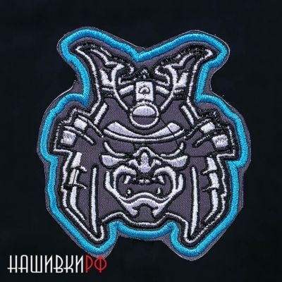 Самурай нашивка с липучкой