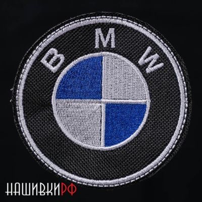 Нашивка на липучке BMW