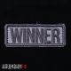 Нашивка с надписью WINNER