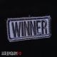 Нашивка с надписью WINNER