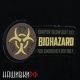 Biohazard резиновая нашивка на липучке