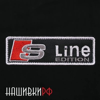 S line Edition нашивка с липучкой