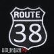 Route 38 термо нашивка