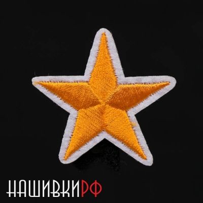 Нашивка “Hand Made” Катушка ниток HM32