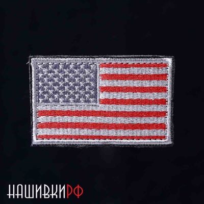 Нашивка флаг США термонашивка